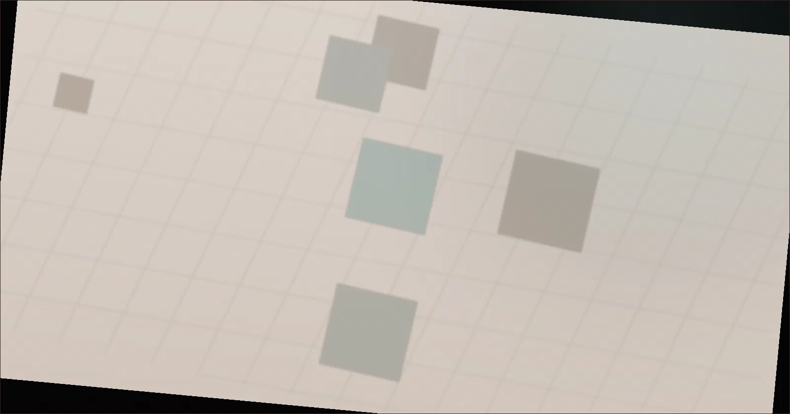 Illustration of a player planning a city in a city building game
