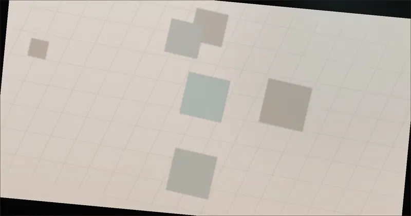 Illustration of a player planning a city in a city building game